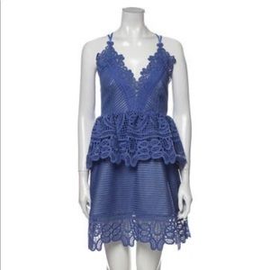 Self-Portrait dress very peri size S